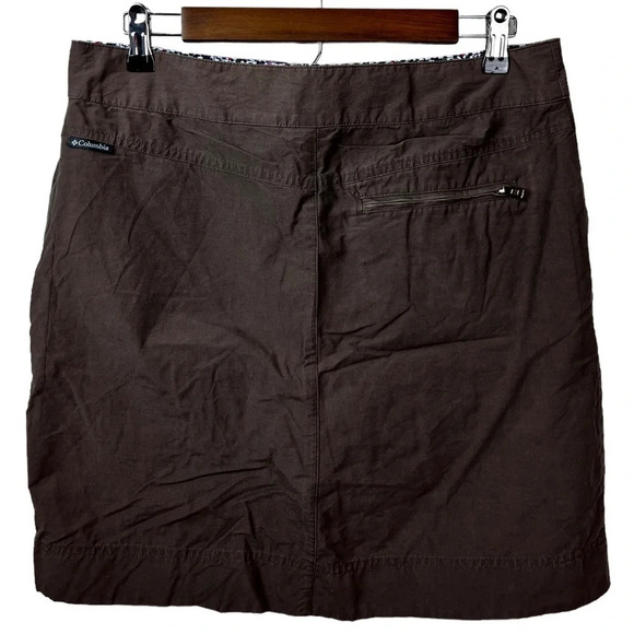 Columbia • Brown Cotton Blend Skort - Picture 2 of 8